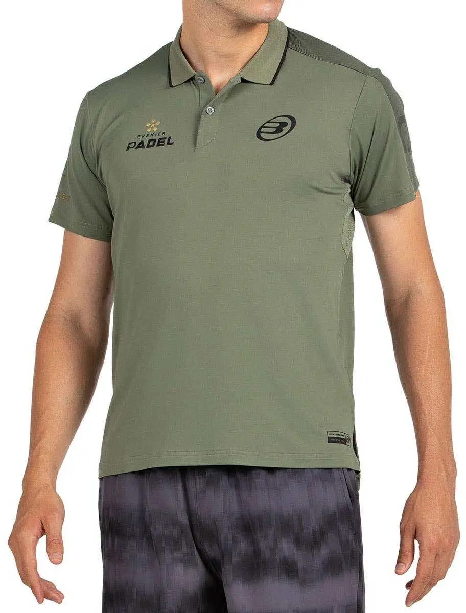 Polo Bullpadel Patron 015 Kaki L
