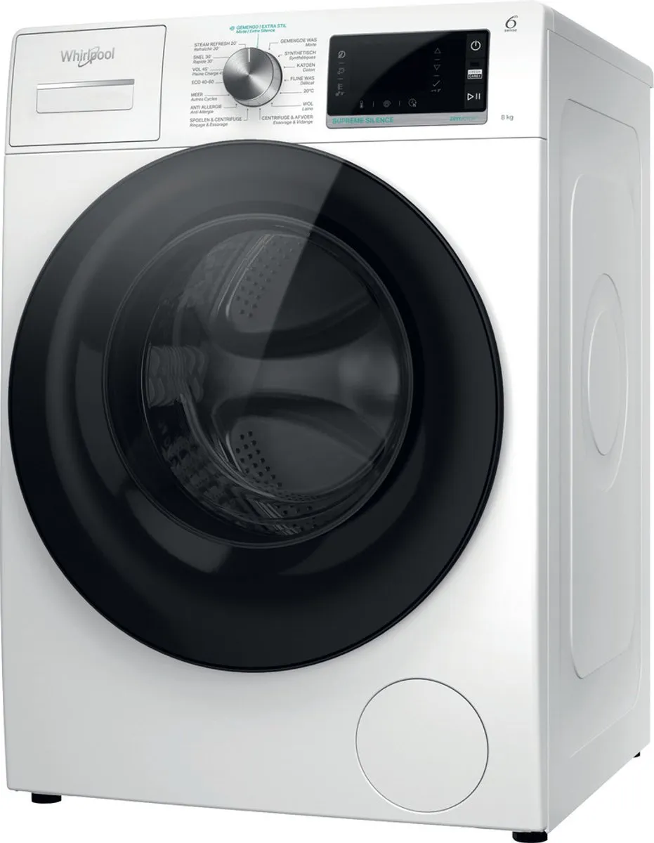 Whirlpool W6 W845WB Washing Machine 8kg 1400 RPM