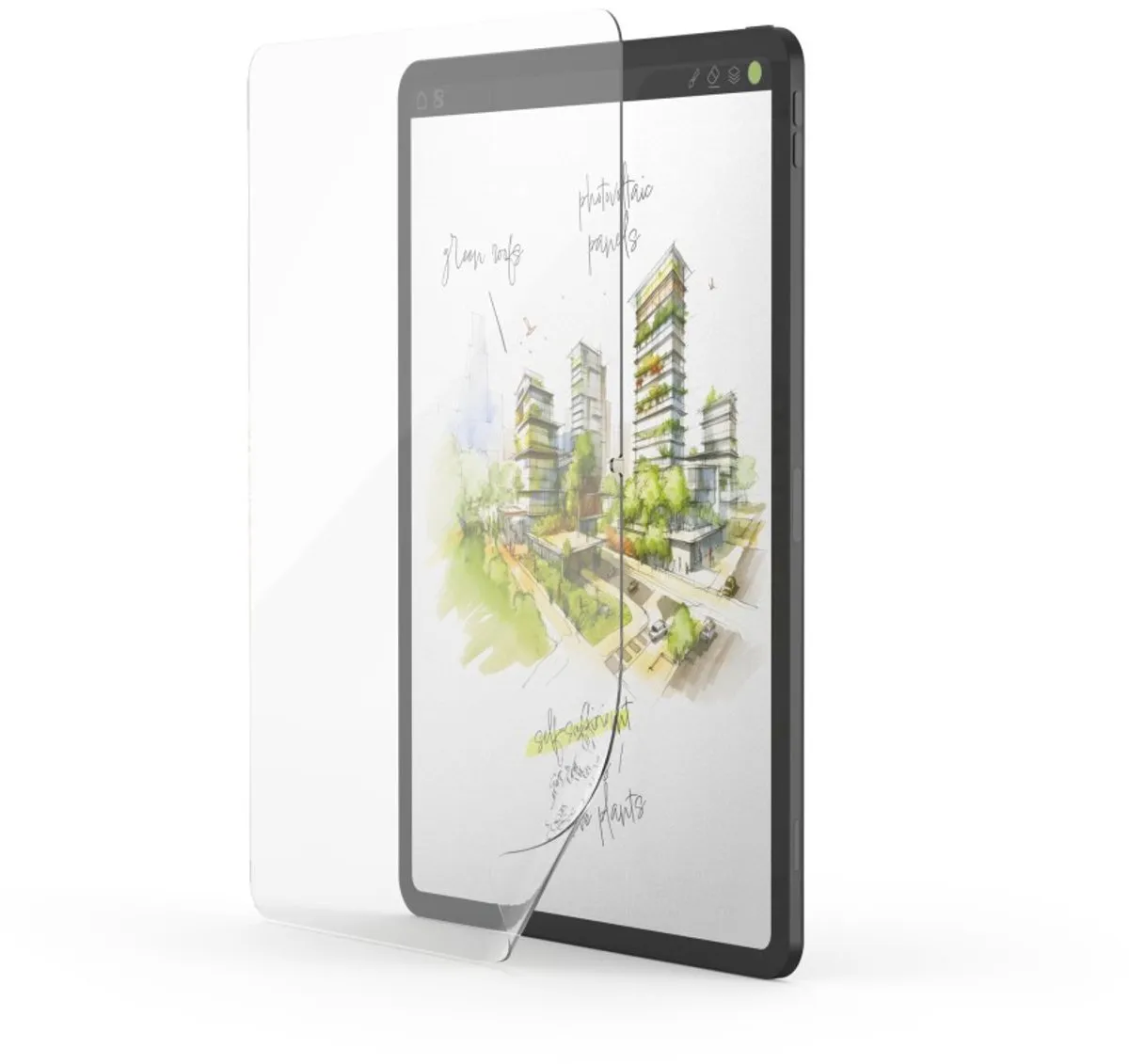Hama Feels Like Paper Displaybescherming iPad Pro 13"