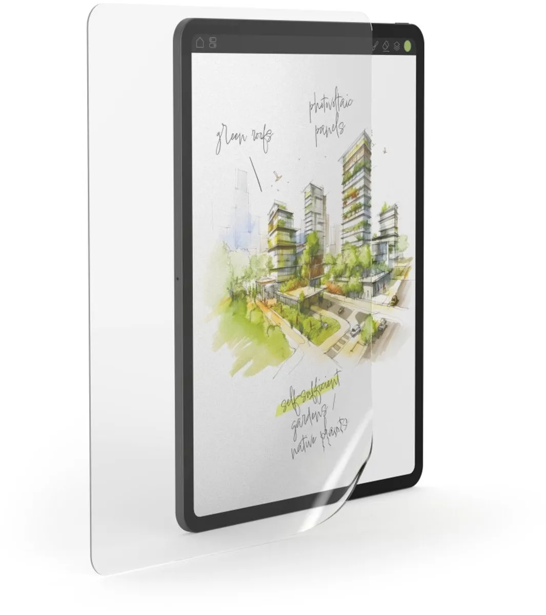 Hama Feels Like Paper Displaybescherming iPad Pro 13" - 1 Stuk