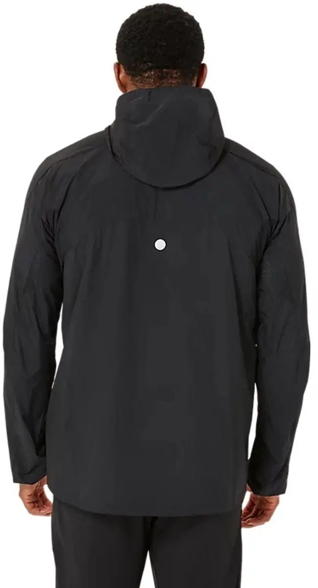 ASICS Road Packable Jacket Heren - Zwart L - afbeelding 5 van 6