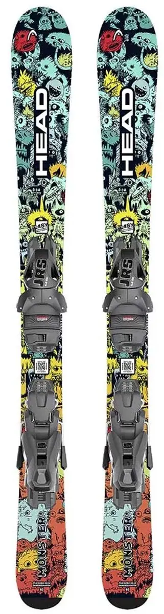 Head Monster Easy + JRS 4.5 Skispakket 87cm - Groen - afbeelding 2 van 4