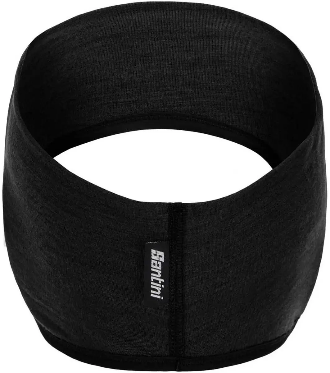 Santini Explorer Wool Hoofdband - Zwart - afbeelding 6 van 6