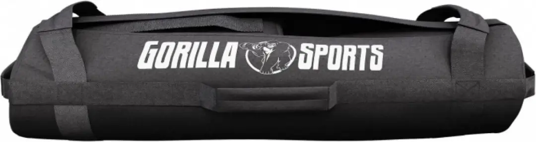 Gorilla Sports Verstelbare Weightbag 20 kg - Zwart - afbeelding 3 van 6