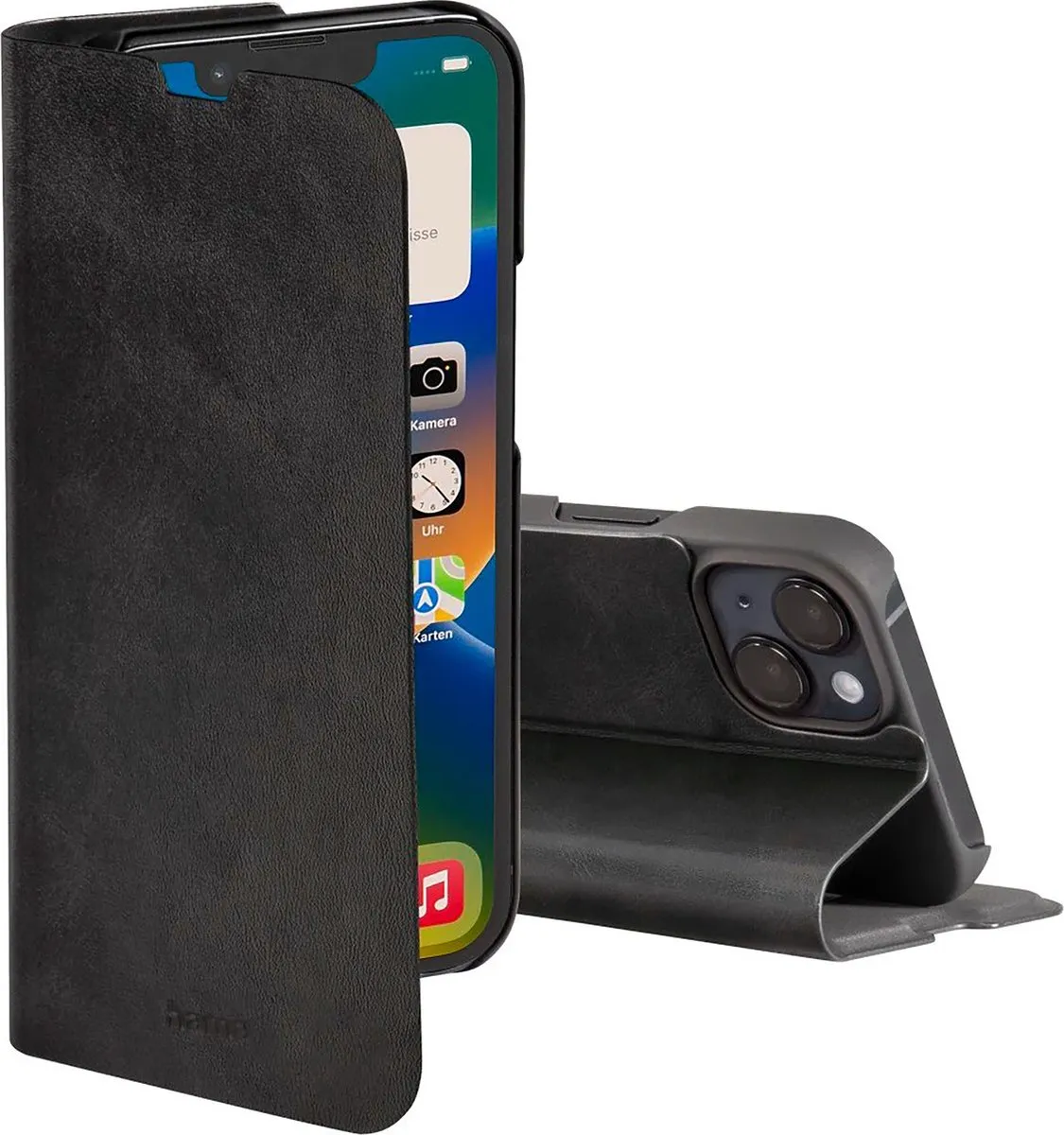 Hama Booklet Guard Pro Hoesje iPhone 14 Plus - Zwart