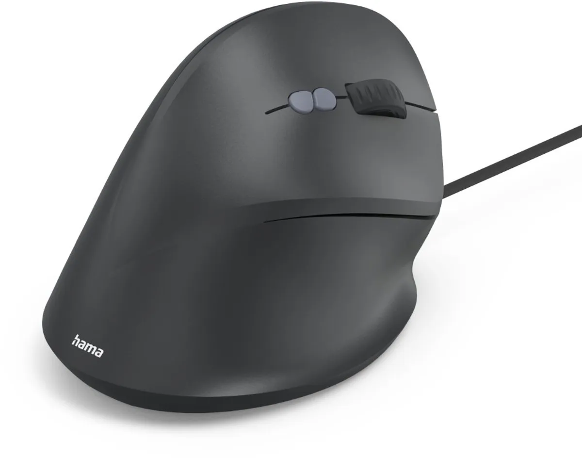 Hama ECM-500R Optische Muis - 7 Knoppen - Zwart
