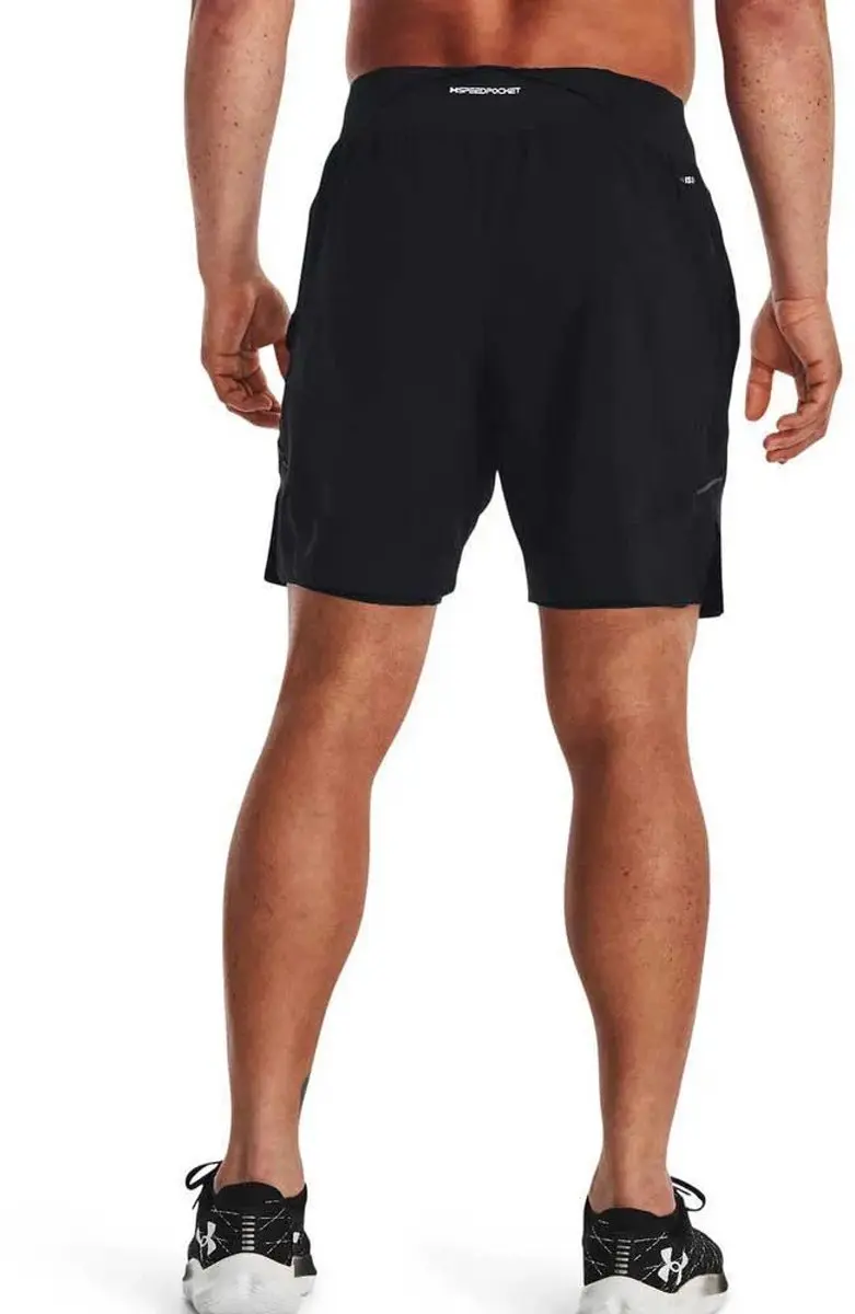Under Armour Launch Elite 2in1 7" Short Heren - Zwart L - afbeelding 3 van 6