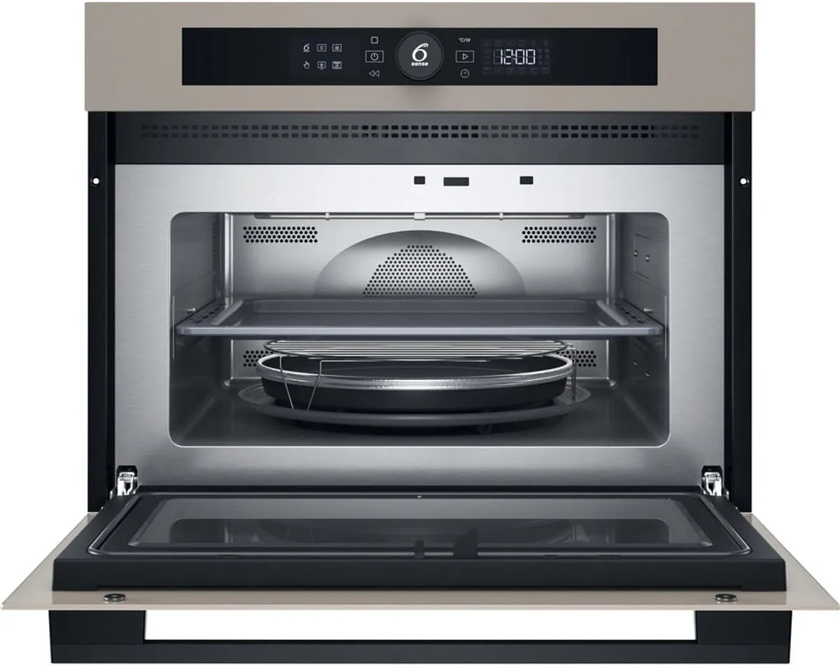 Whirlpool WMW57DHME Inbouw Combimagnetron 900W - Beige