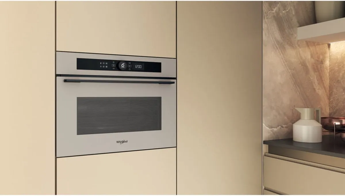 Whirlpool WMW57DHME Inbouw Combimagnetron 900W - Beige