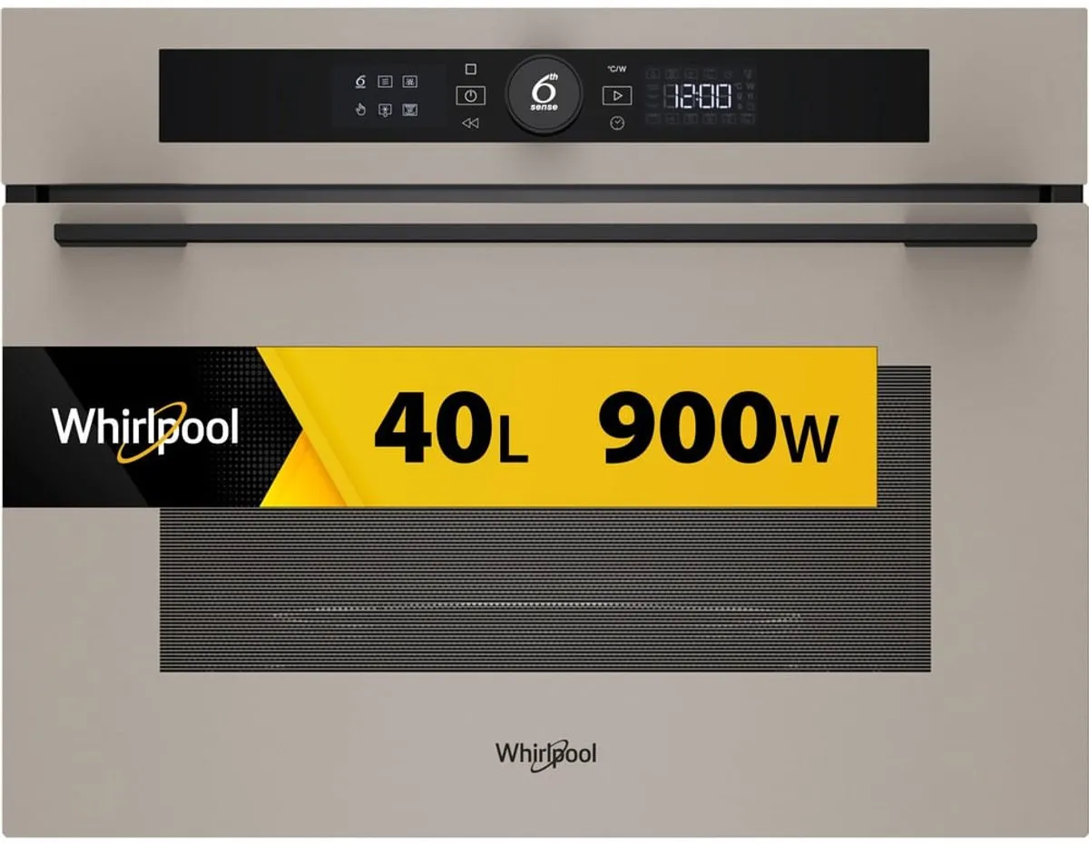 Whirlpool WMW57DHME Inbouw Combimagnetron 900W - Beige - afbeelding 6 van 6