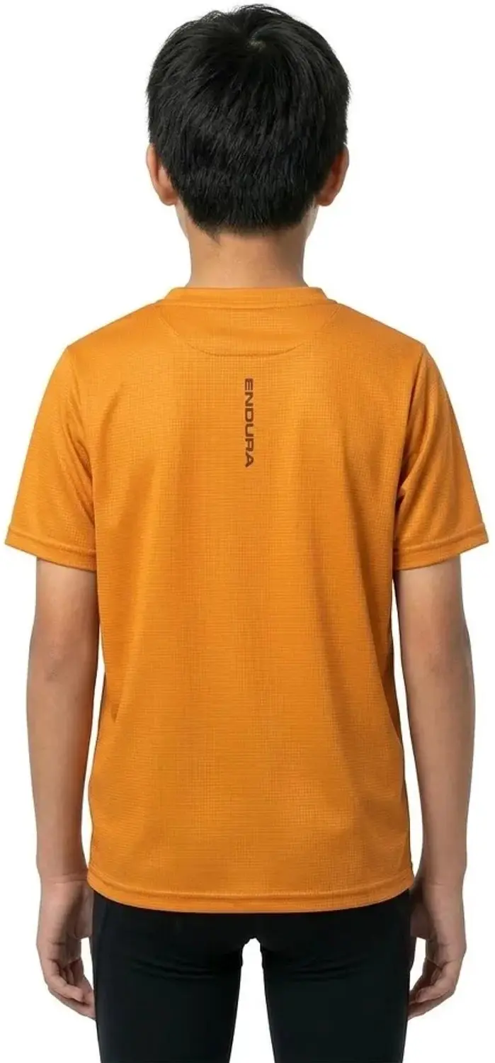 Endura Kids SingleTrack Core T-shirt - ORANGE - 13-14 - afbeelding 4 van 4