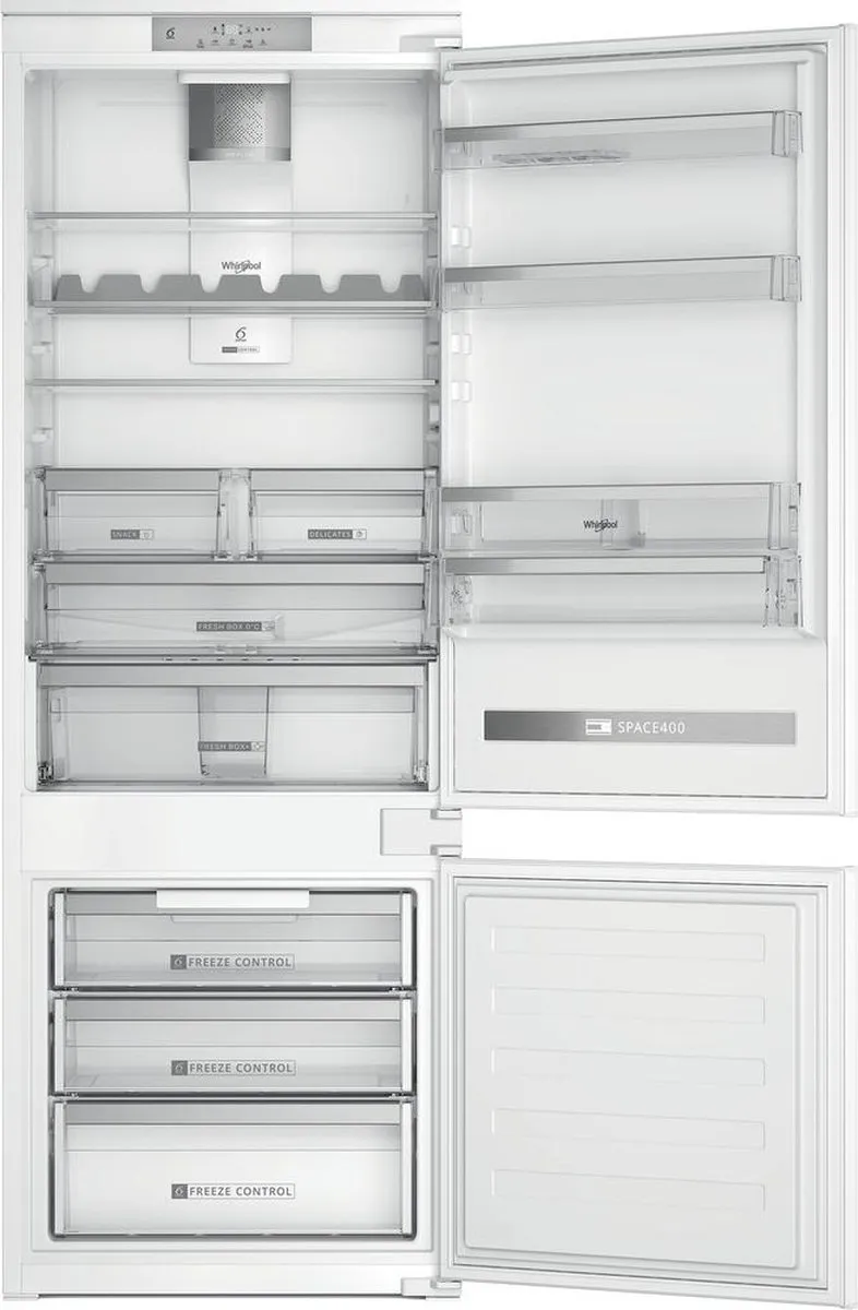 Whirlpool SP40 812 EU 2 Inbouw Koel-Vriescombinatie 400L - Wit
