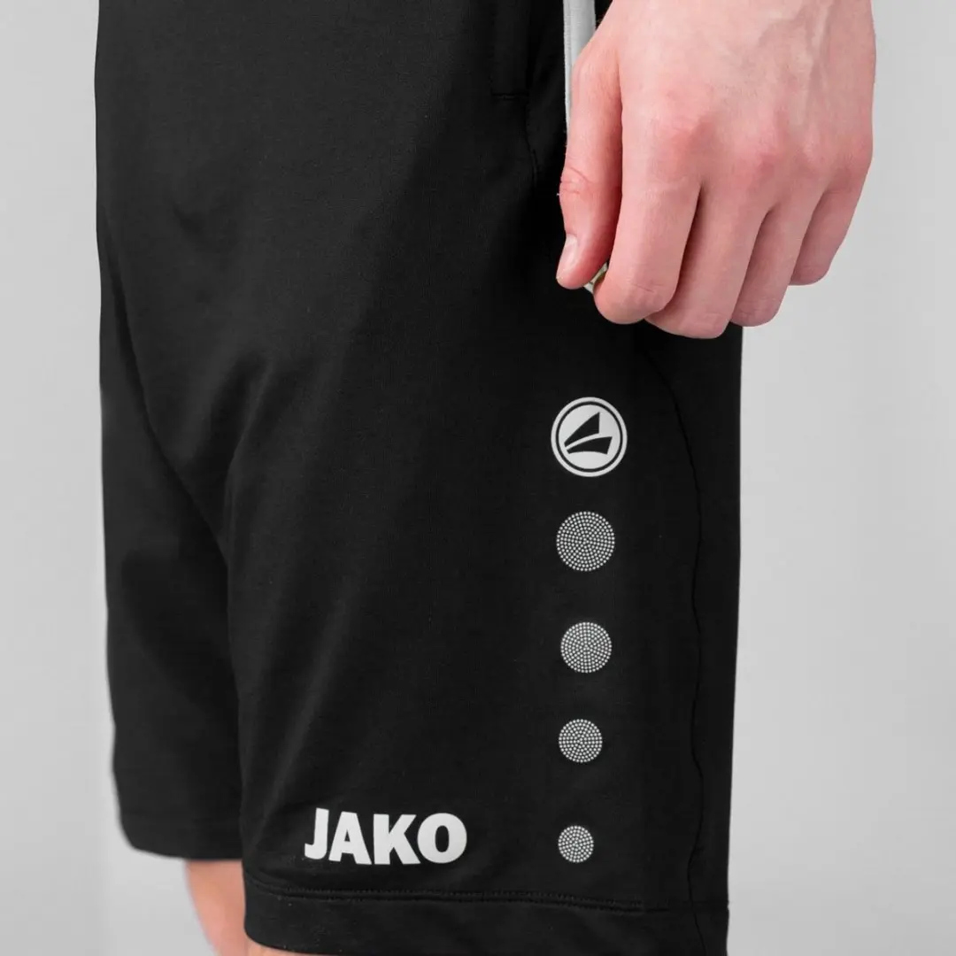 Jako Allround Training Short Senior S - Zwart/Wit - afbeelding 3 van 6