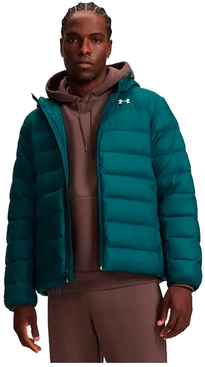 Under Armour Legend Down Capuchonjack Groen M
