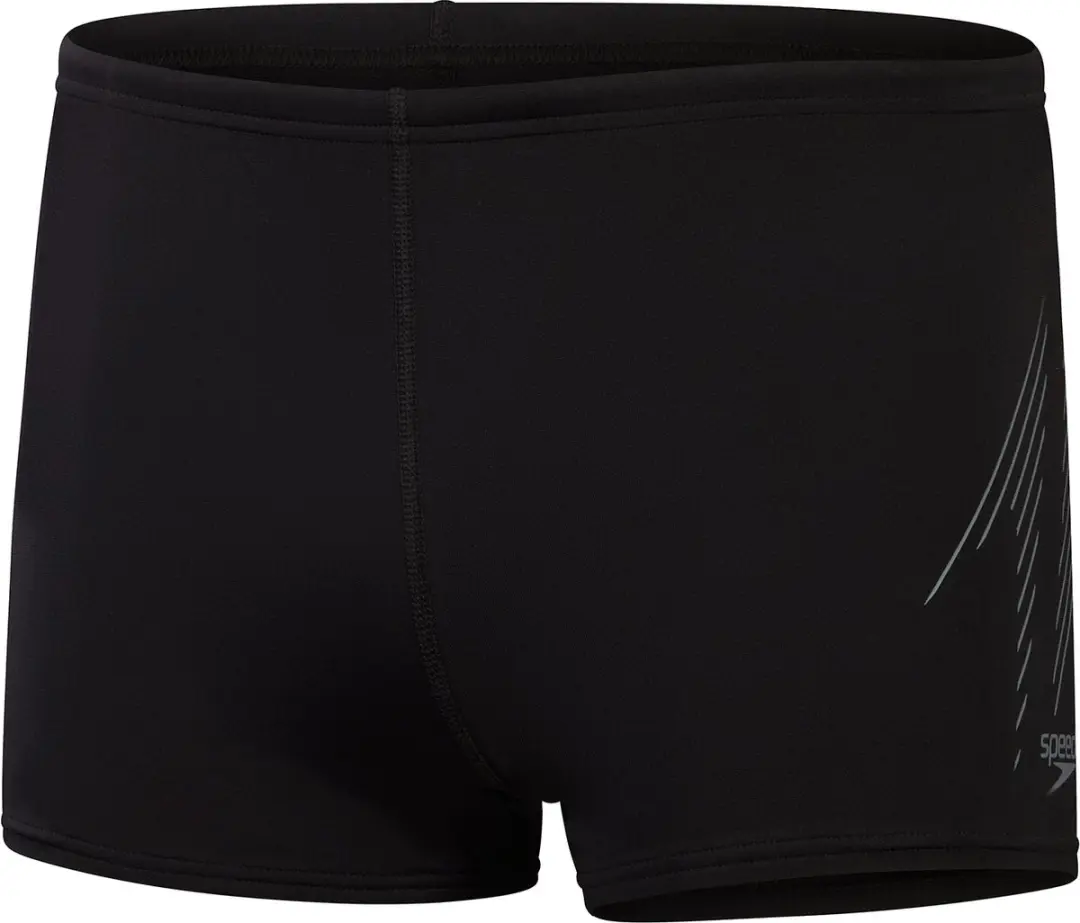 Speedo Hyper Boom Placement Aquashort Zwart/Grijs Heren Sportzwembroek