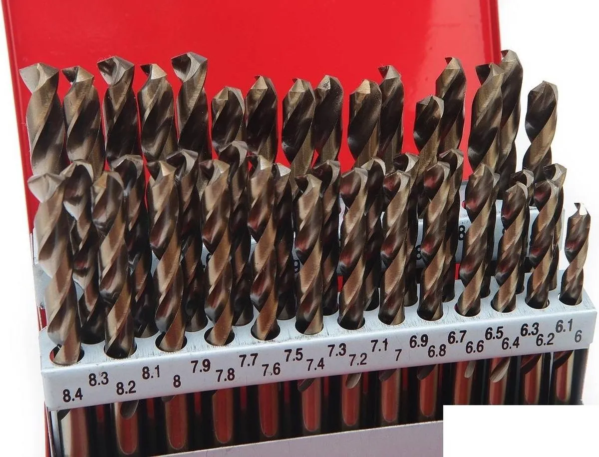 HBM 6-10 x 0.1mm HSS Borenset - 5% Cobalt