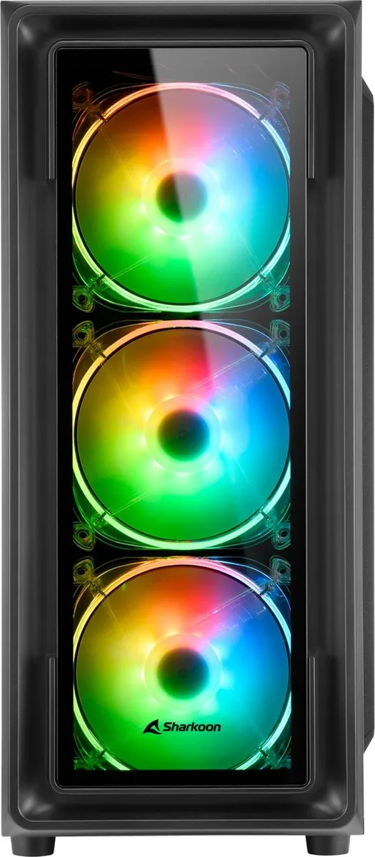 Sharkoon 4044951030187 ATX Semi-tower - 5 Ventilatoren
