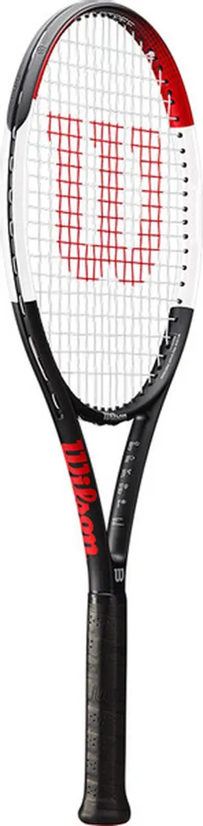 Wilson Pro Staff Precision 100 Tennissnaar - Zwart/Wit/Rood - afbeelding 3 van 3