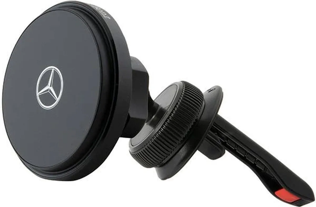 Mercedes-Benz MEMWCCK MagSafe Houderset Ramen - Zilver/Zwart