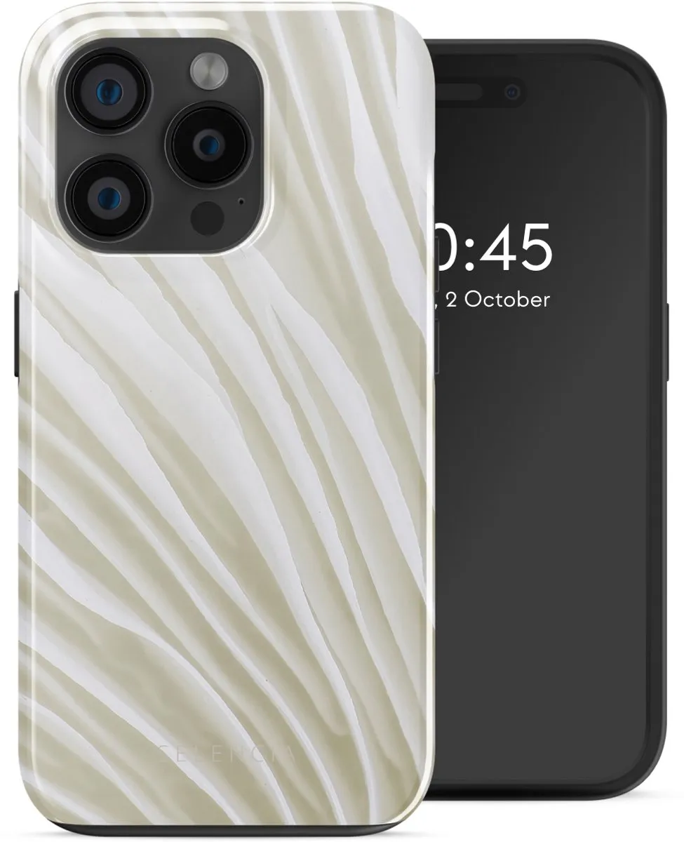 Selencia Hoesje iPhone 15 Pro Nature Light Brown