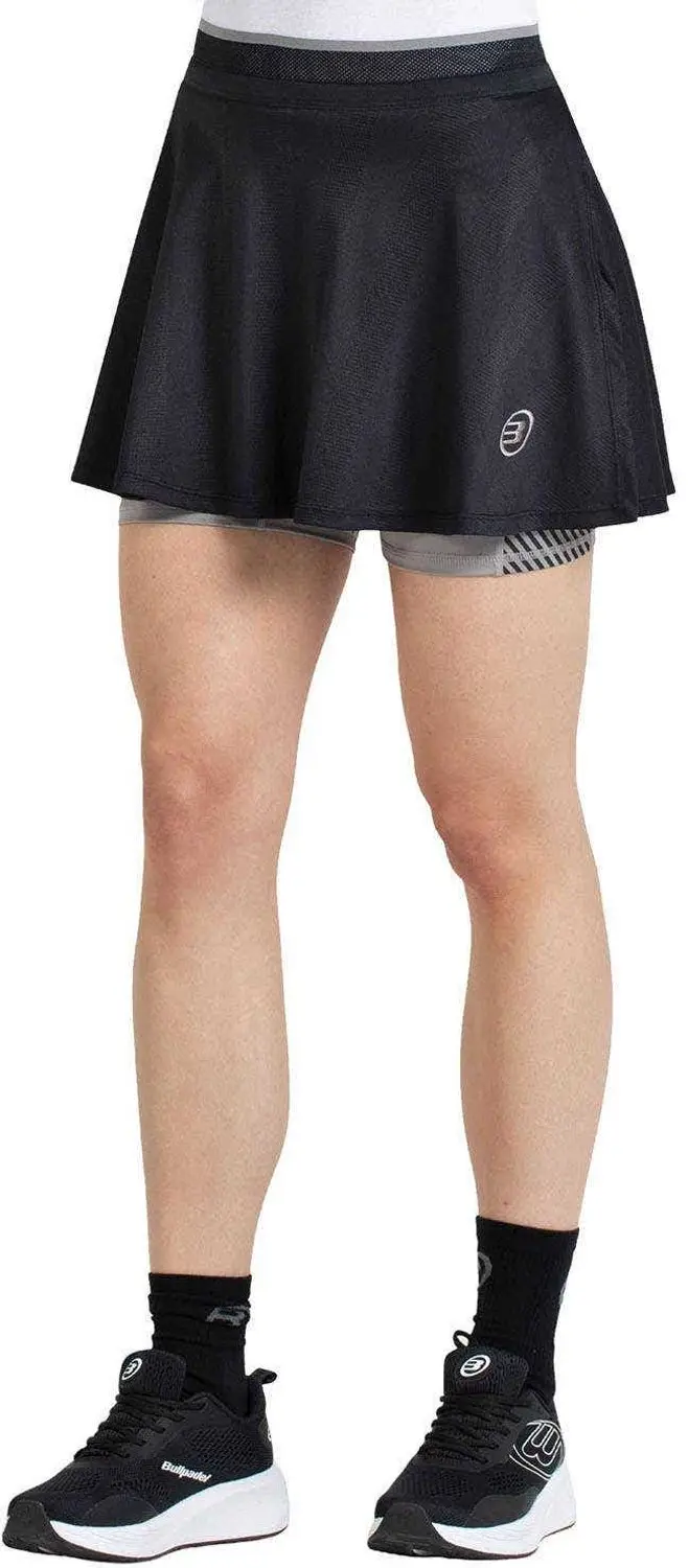 Falda Bullpadel Tesan 005 Negro Mujer Xl