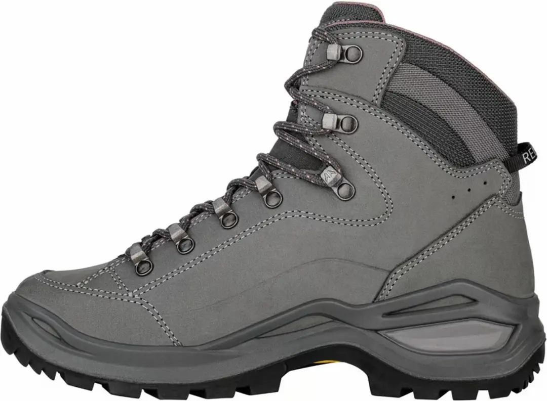 LOWA Renegade Evo GTX Mid Wandelschoenen - Dames 37.5 - Grijs Roze - afbeelding 6 van 6