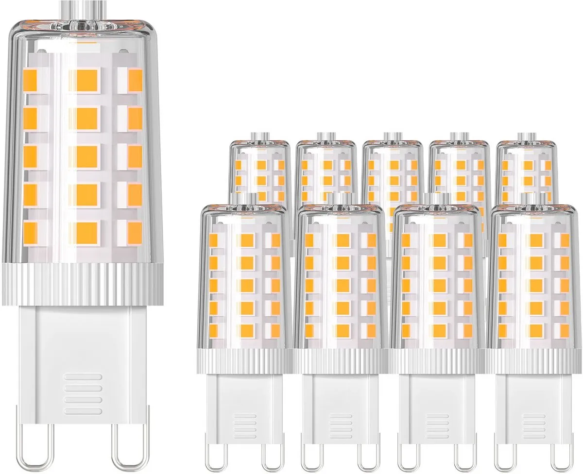 LEDVION 10x G9 LED Lamp 2W 2700K 320 Lumen