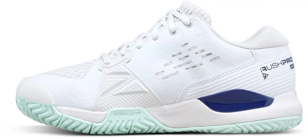 Wilson Rush Pro Ace Tennisschoenen Junior 40 - Wit/Blauw - afbeelding 5 van 5
