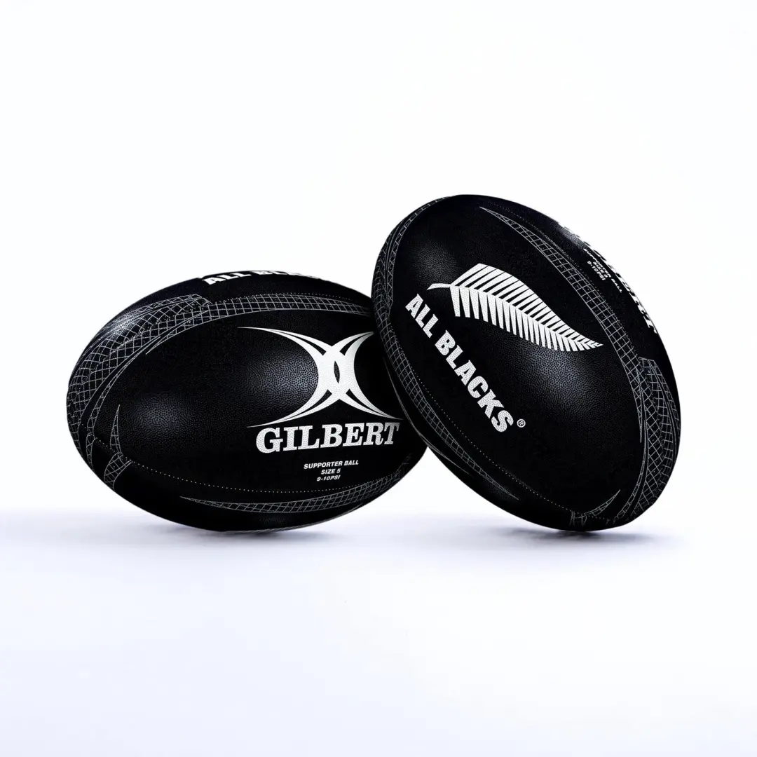 Gilbert All Blacks Rugbybal Maat 5 - afbeelding 4 van 5