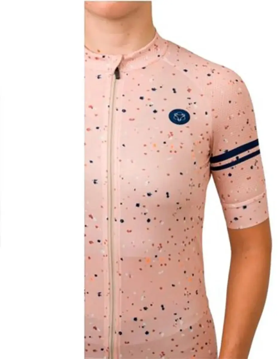 AGU Mini Flower Fietsshirt Dames - Roze - afbeelding 3 van 6