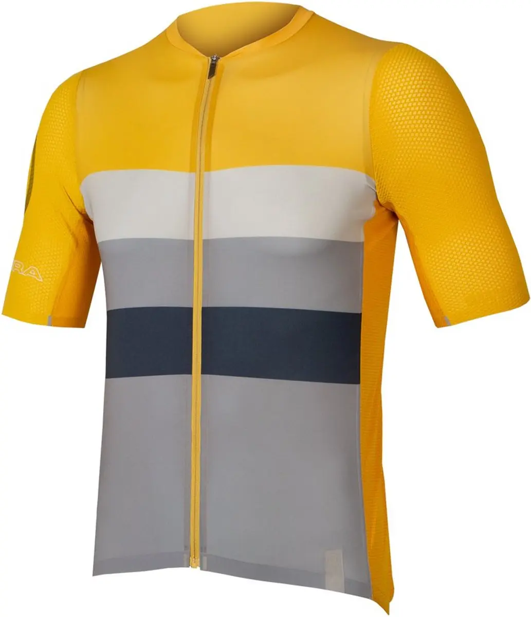 Endura Pro SL Race Wielertrui - S - Mosterd - afbeelding 2 van 2