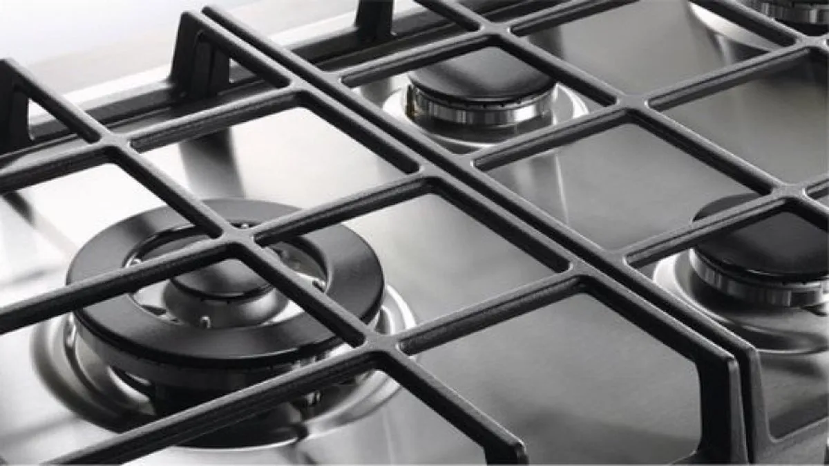 Electrolux EGH6343ROR Ingebouwde Gaskookplaat 4 Zones - Zwart