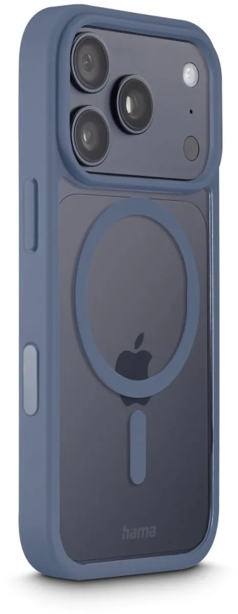 Hama Hoesje iPhone 17 Pro Frame Protect - Blauw - MPN 00232405