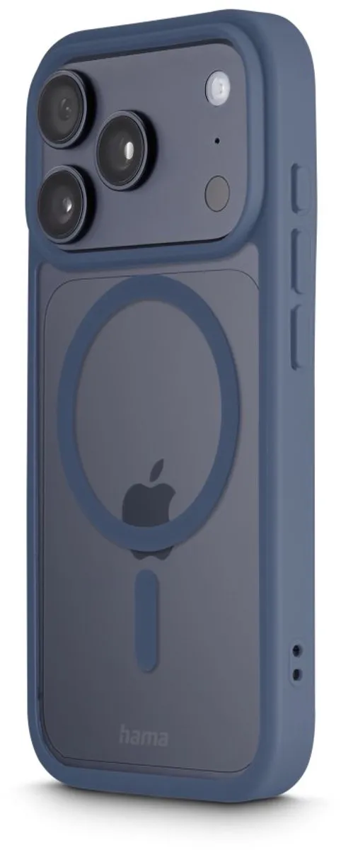 Hama Hoesje iPhone 17 Pro Frame Protect - Blauw - MPN 00232405