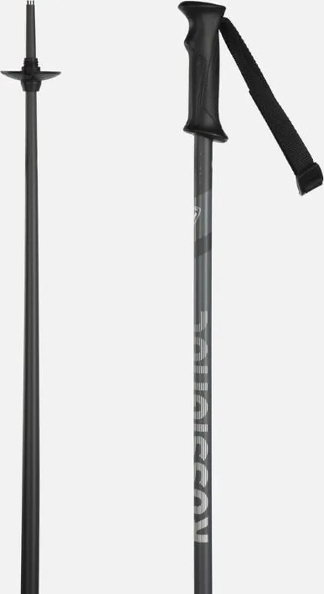 Rossignol Tactic Skistokken 115cm - Zwart/Grijs - afbeelding 4 van 6
