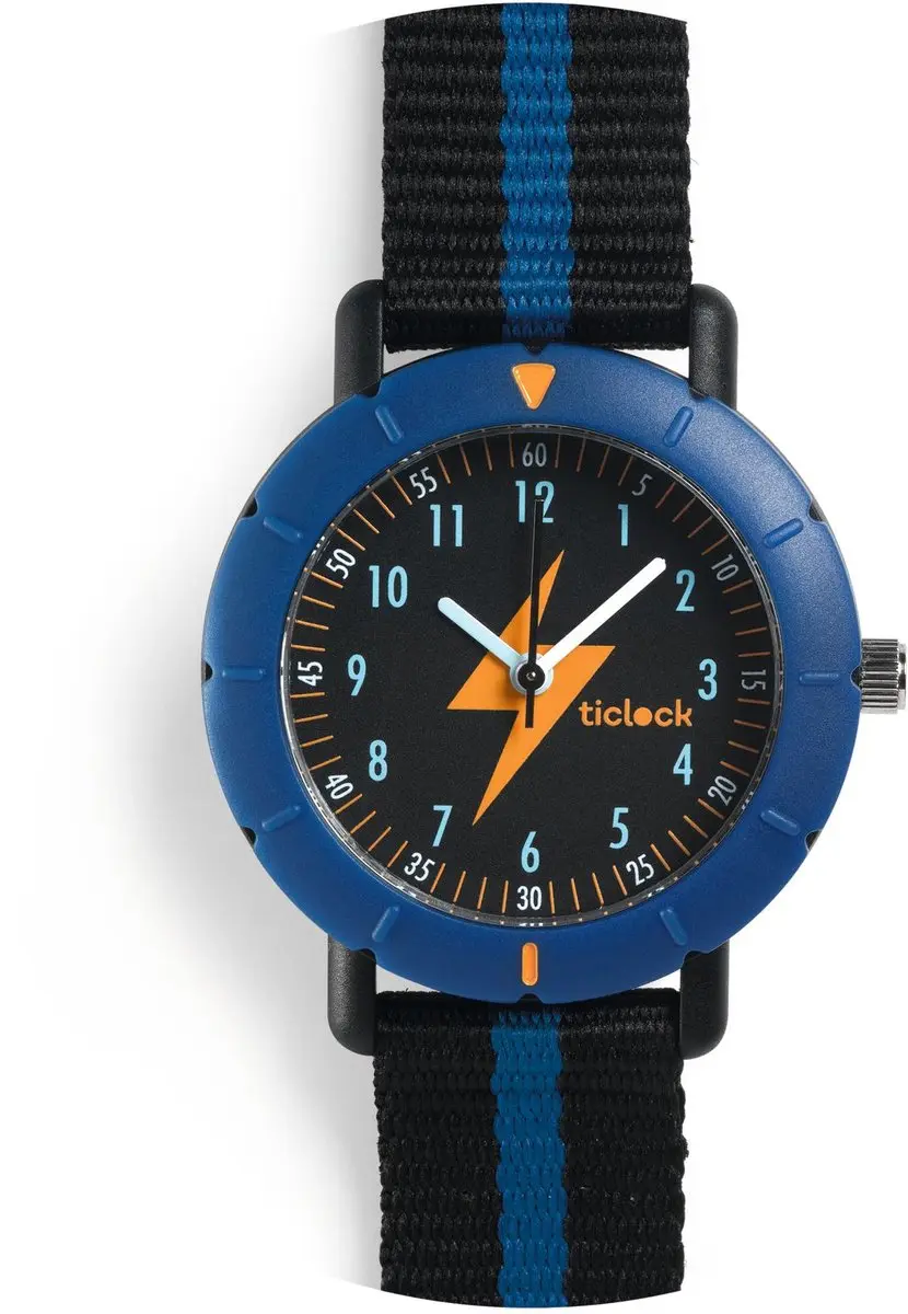 Djeco Flash Blauw Sporthorloge