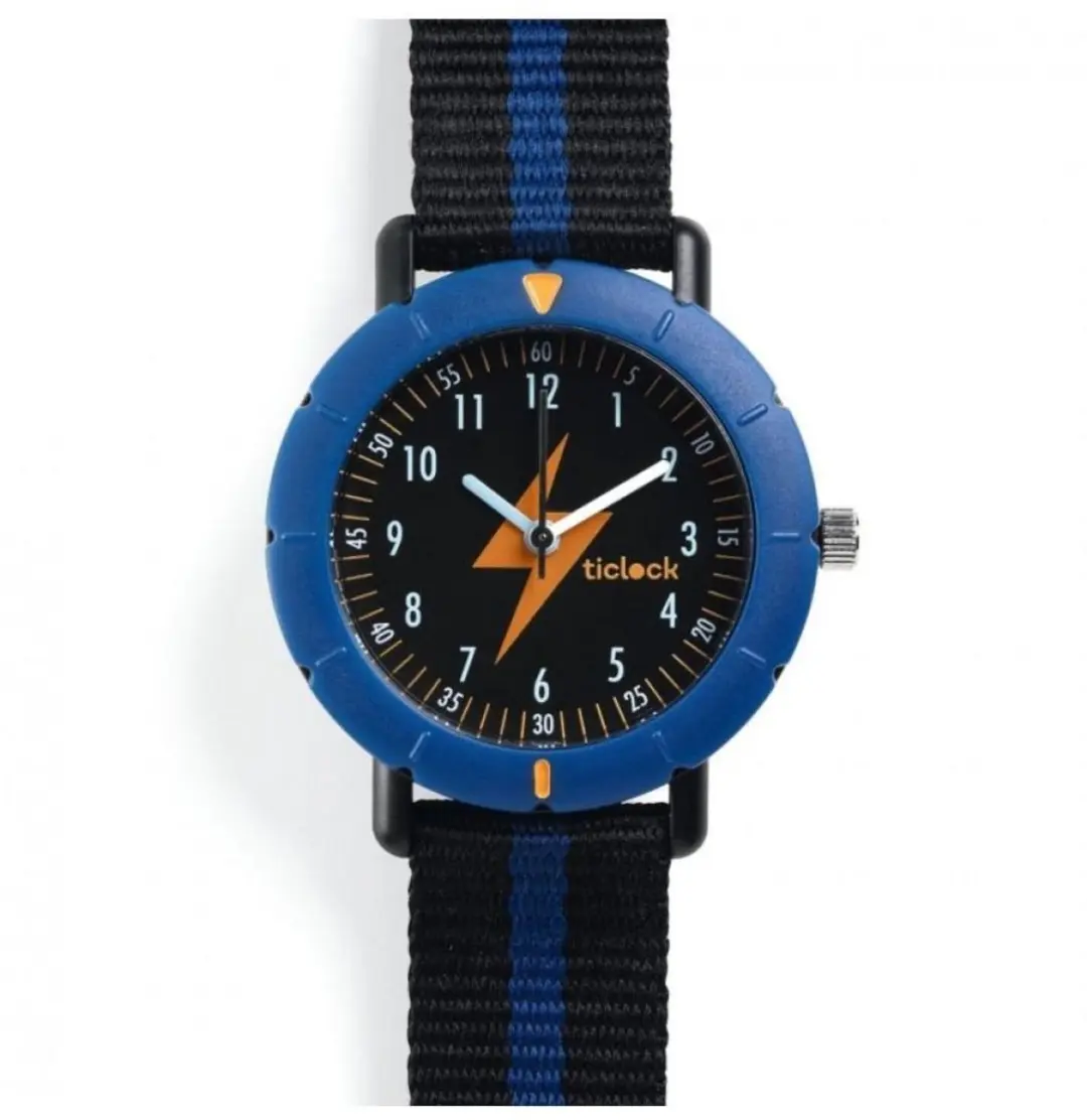 Djeco Flash Blauw Sporthorloge - Waterdicht - afbeelding 2 van 2