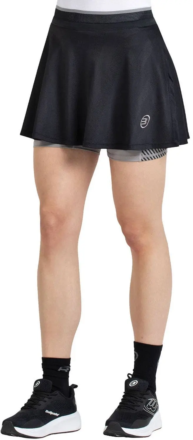 Skirt Bullpadel Tesan 005 Black Women Xs