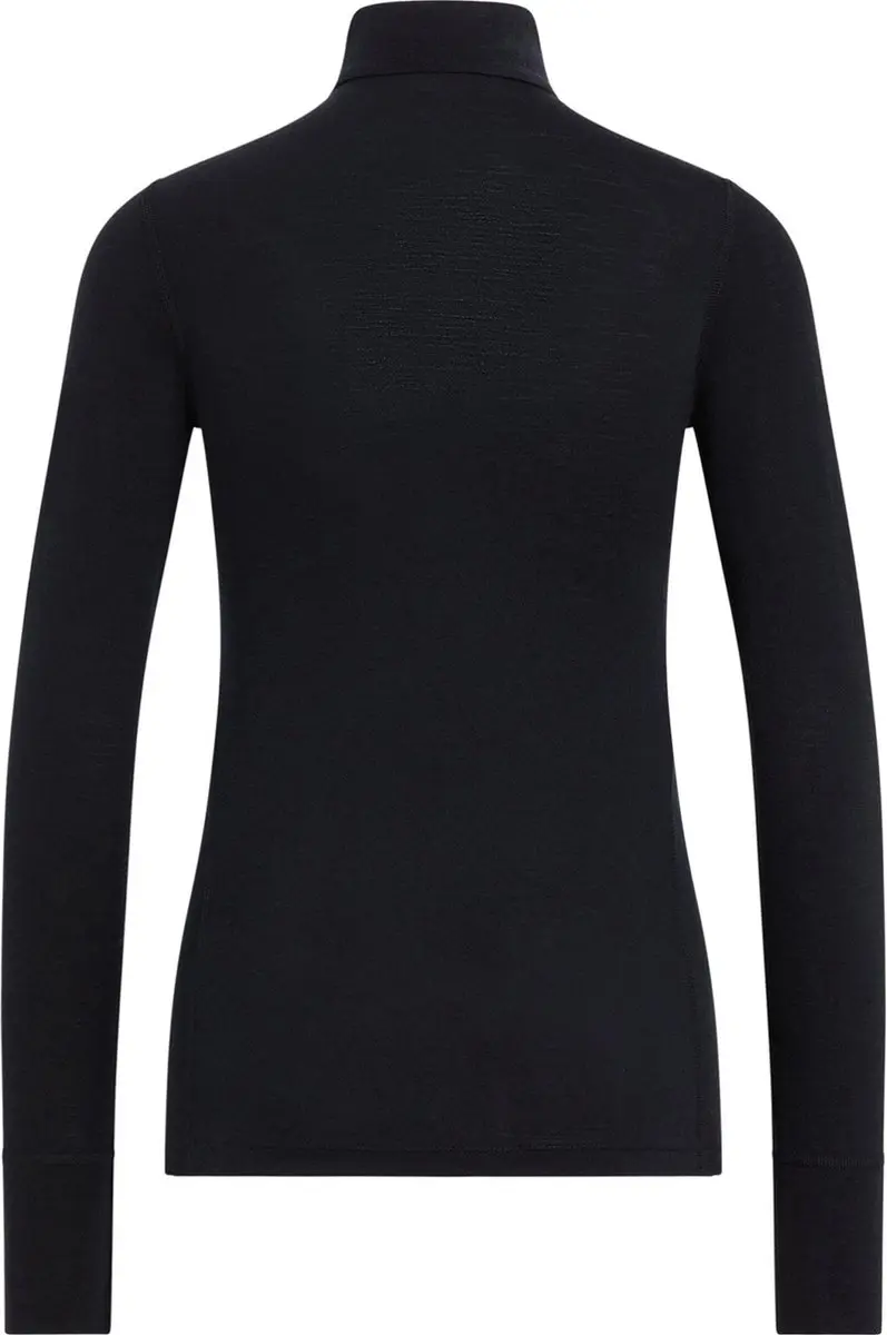 ODLO Natural Merino 200 Half Zip Thermoshirt - Zwart - afbeelding 2 van 6