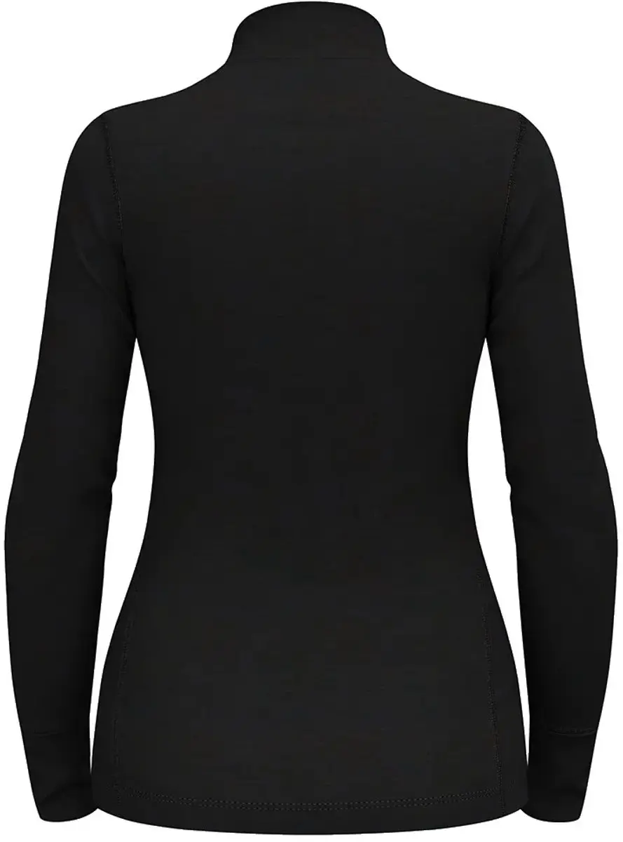 ODLO Natural Merino 200 Half Zip Thermoshirt - Zwart - afbeelding 6 van 6