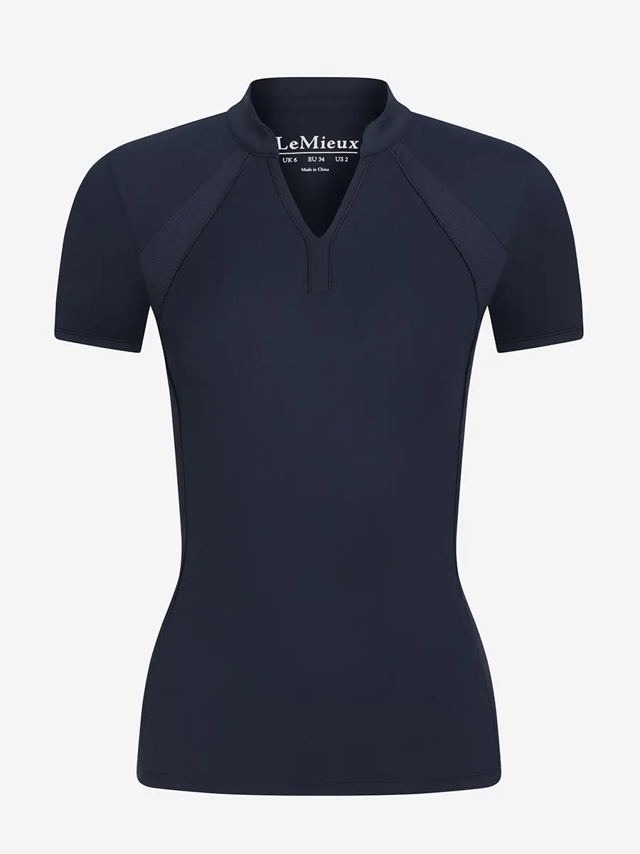 Lemieux Lisa Mesh Shirt Donkerblauw