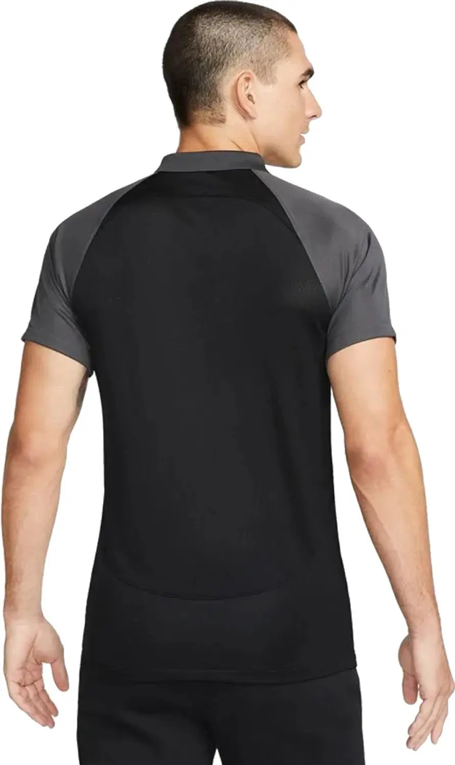 Nike Dri-FIT Academy Pro Polo - Maat M - Zwart/Grijs - afbeelding 6 van 6