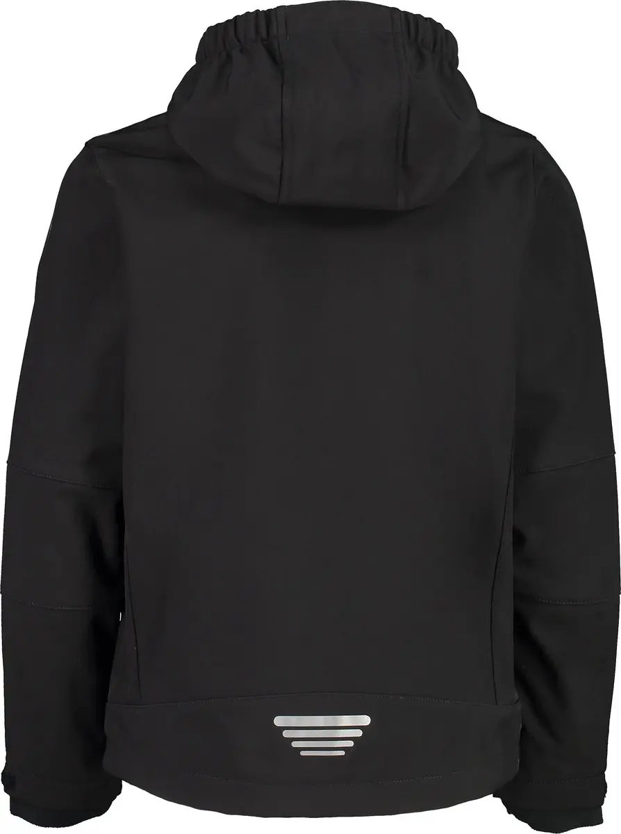 CMP Kinderen Softshell Hoodie 110 - Zwart - afbeelding 5 van 6