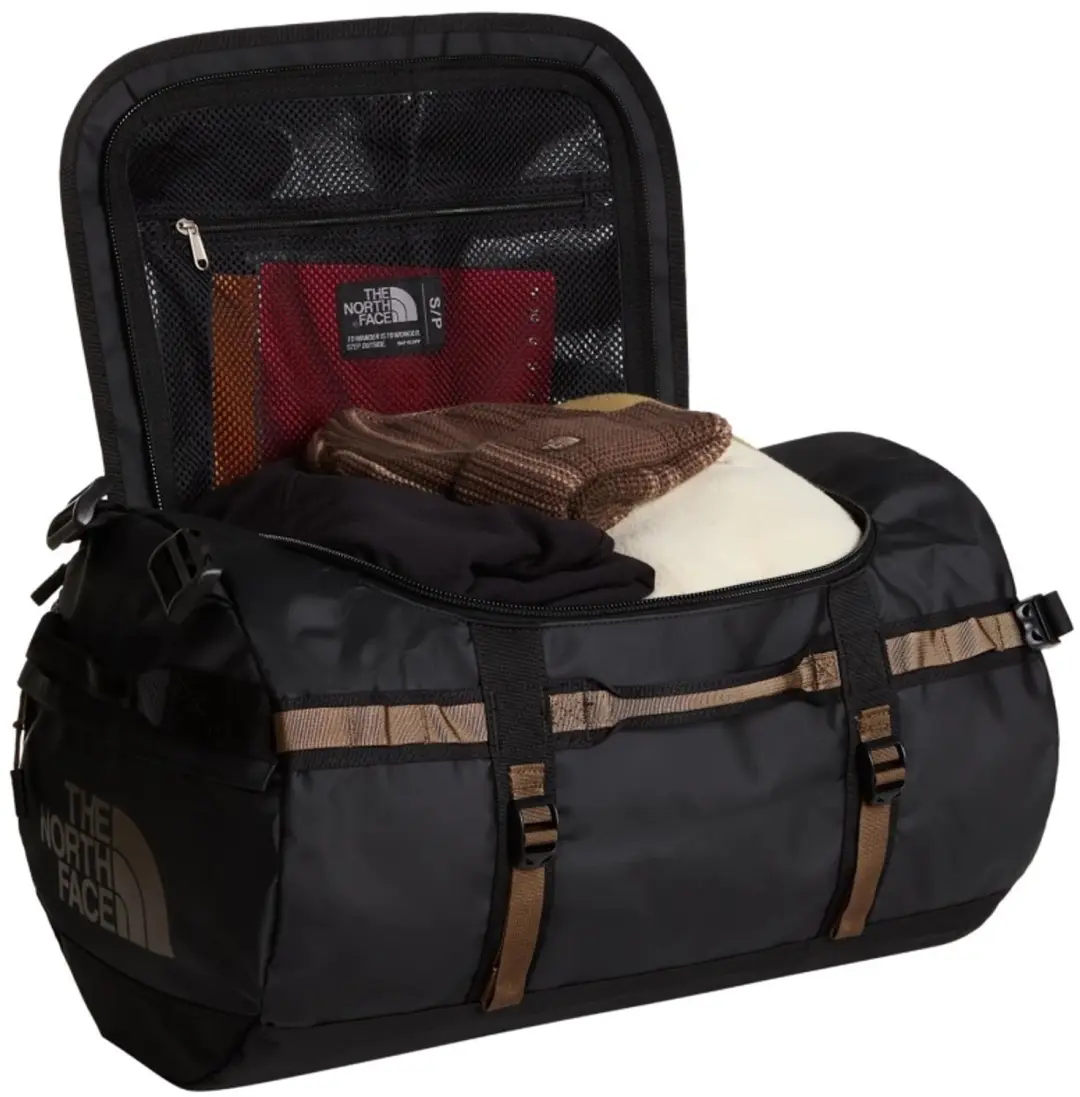 The North Face Base Camp Duffel 50L - Zwart - afbeelding 2 van 4