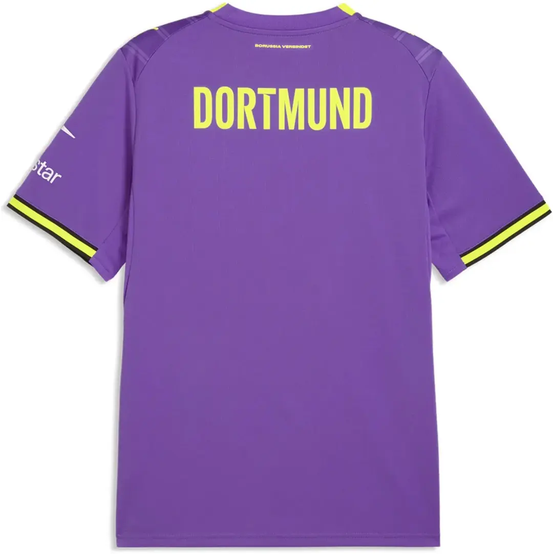 PUMA Borussia Dortmund 26/27 Derde Shirt M - Paars - afbeelding 3 van 4