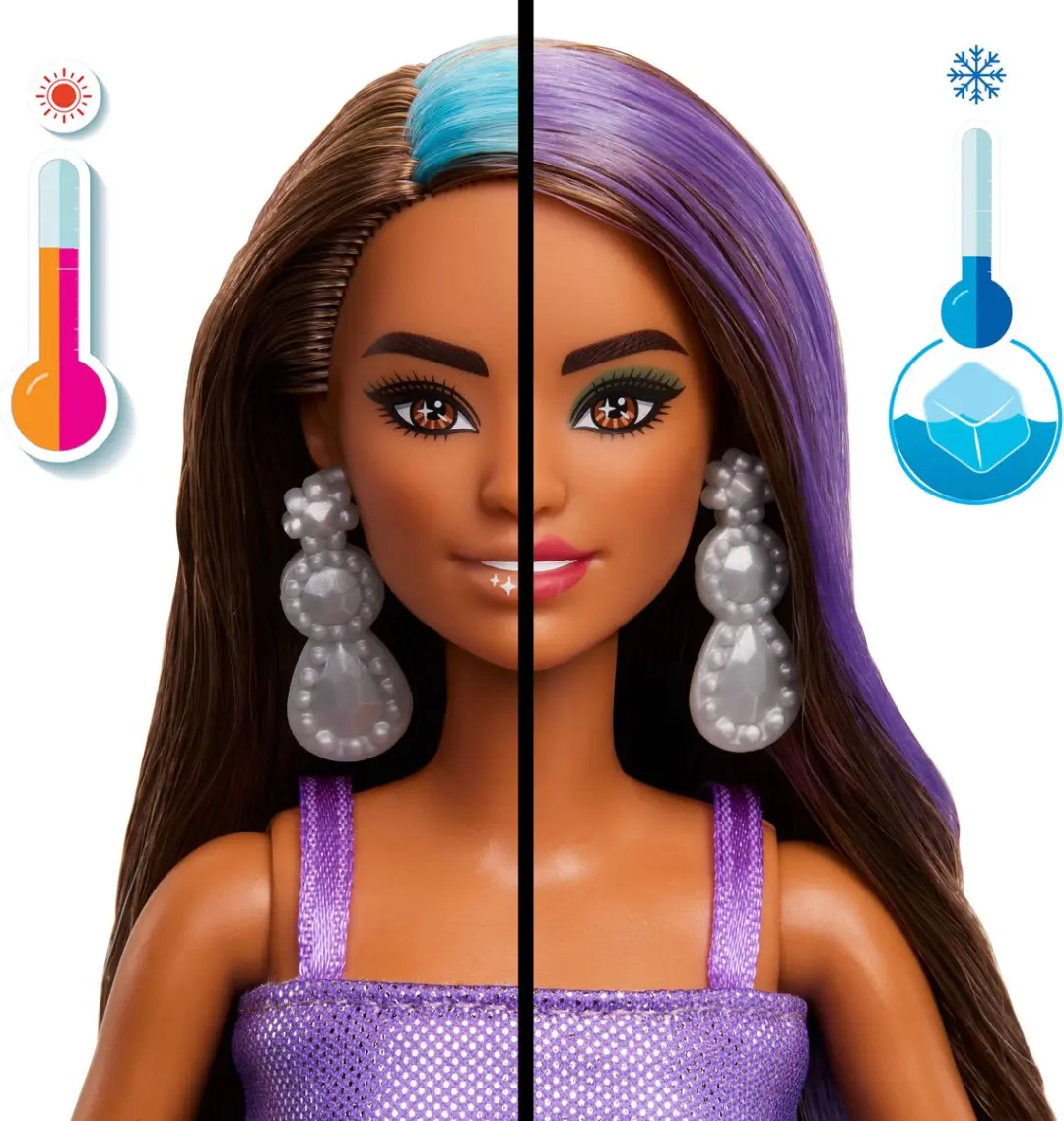 Barbie Glam Party Unboxed Pop Roze - afbeelding 4 van 6