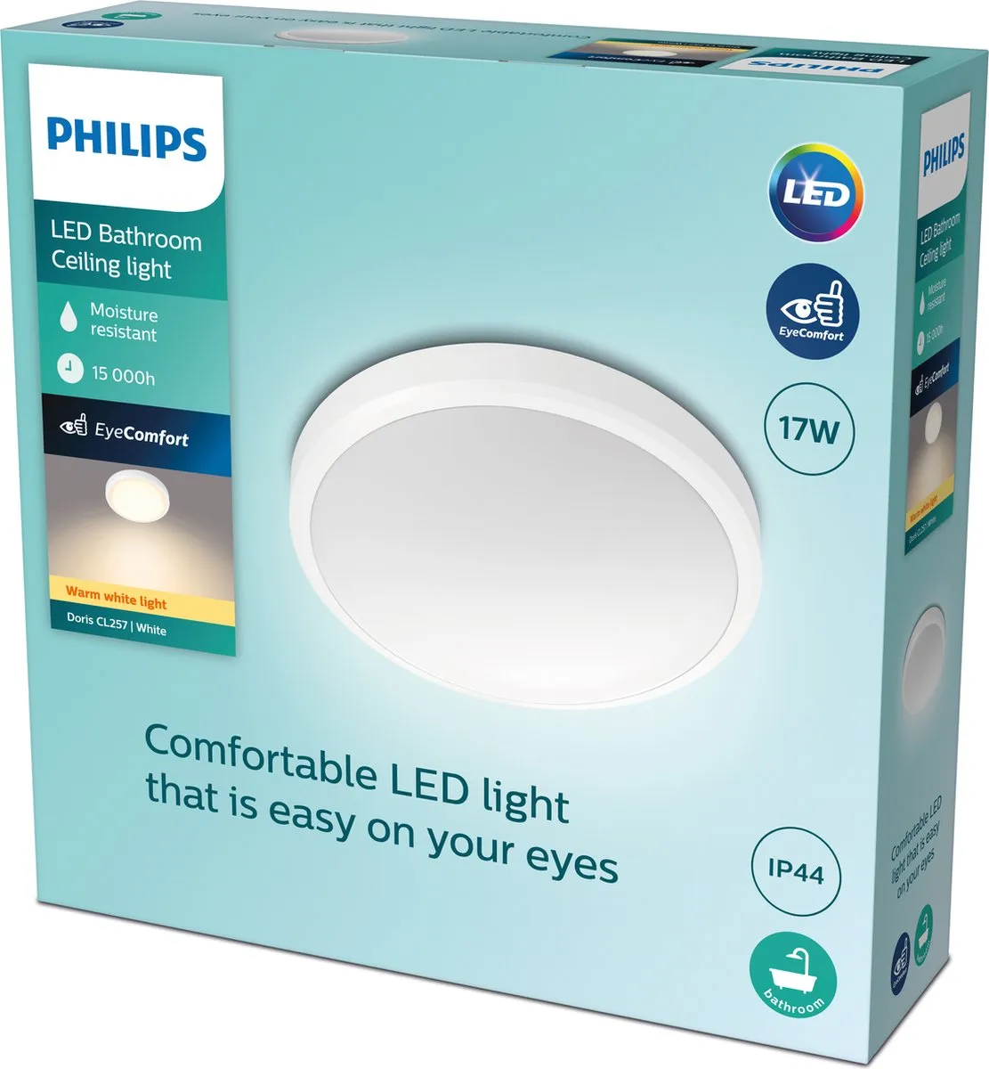 Philips Doris Badkamerplafonnière 17W