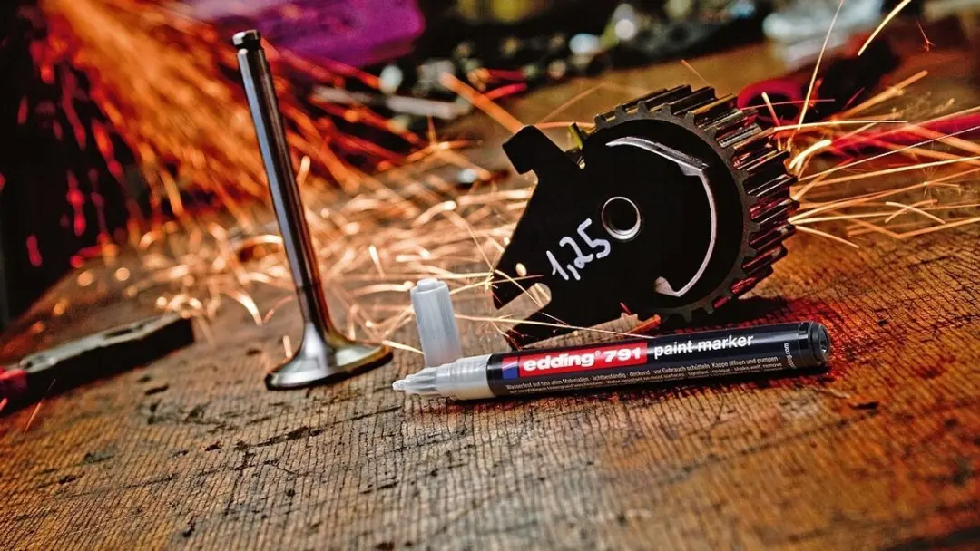 edding 791 Marker 1-2mm Rood - afbeelding 3 van 3