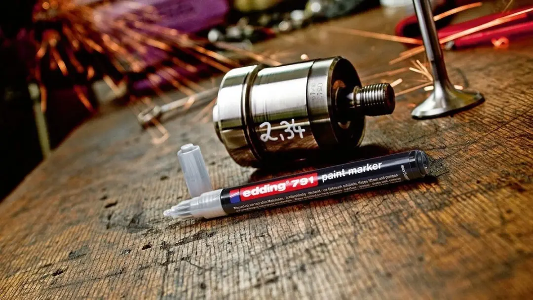 edding 791 Marker 1-2mm Rood - afbeelding 2 van 3