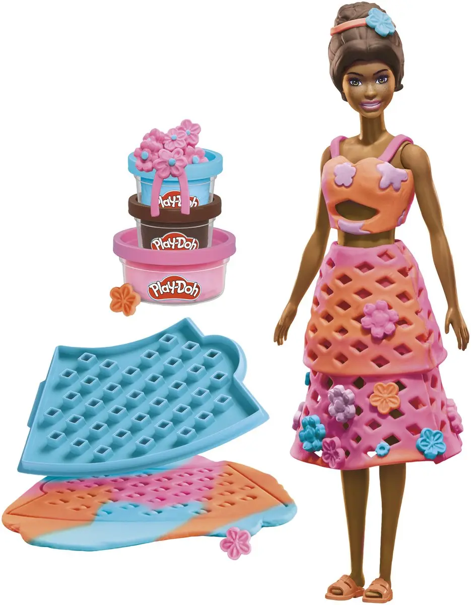 Play-Doh Haakset Barbie op het strand - afbeelding 3 van 6